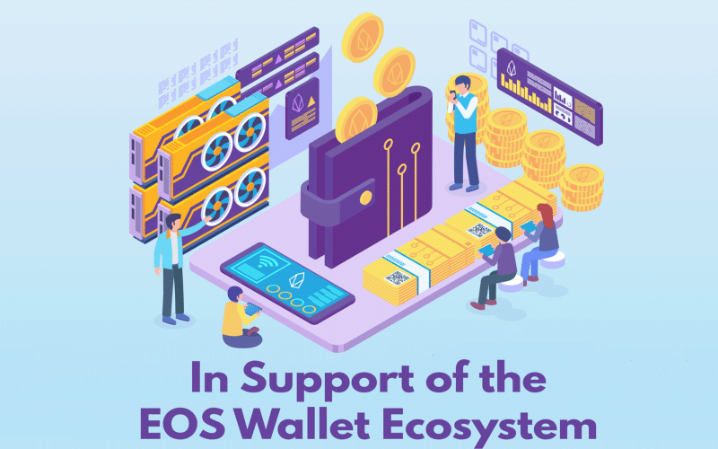 In support of the eos wallet ecosystem